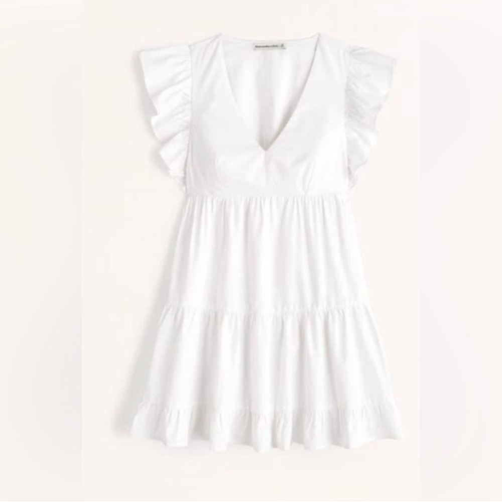 Abercrombie and Fitch White Mini Dress